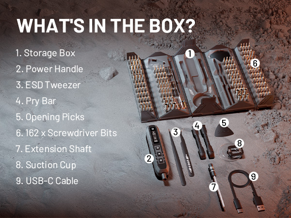 Electric Precision Screwdriver Set