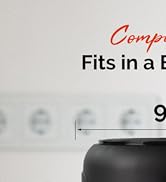 MIRASTON 2.8QT Digital Air Fryer, Space-Saving Mini Personal Air Fryers, Nonstick Basket