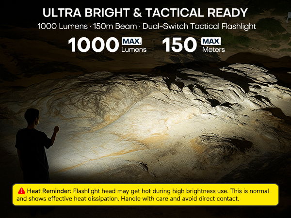 flat flashlight rechargeable