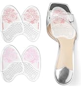 DuyiCaCa Foot Cushions for High Heels: 2 Pairs Ball of Foot &amp; Metatarsal Pads for Pain Relief - 8...