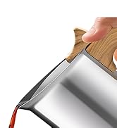 Vaolvpant Thickened 304 Stainless Steel 9 Cup Moka Pot Espresso Coffee Maker 450ml 15.2oz Premium...