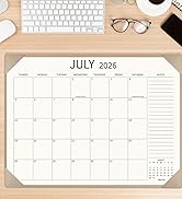 desk calendar