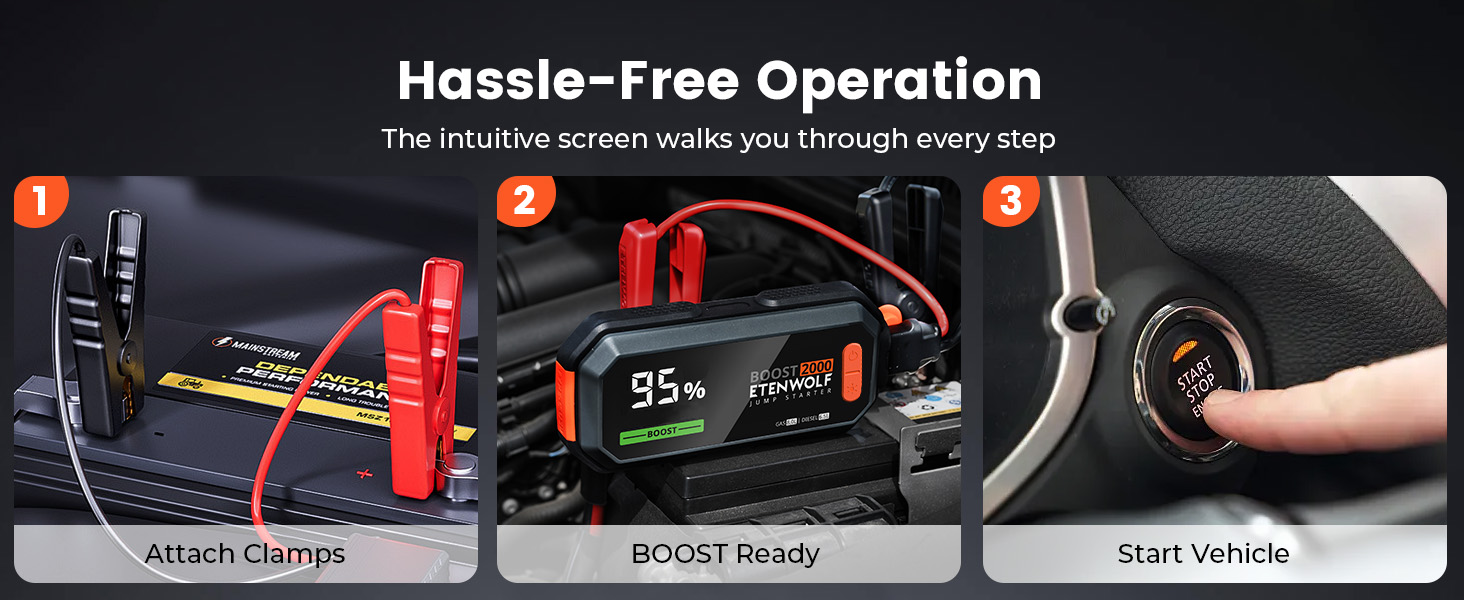 arrancador de batería para auto