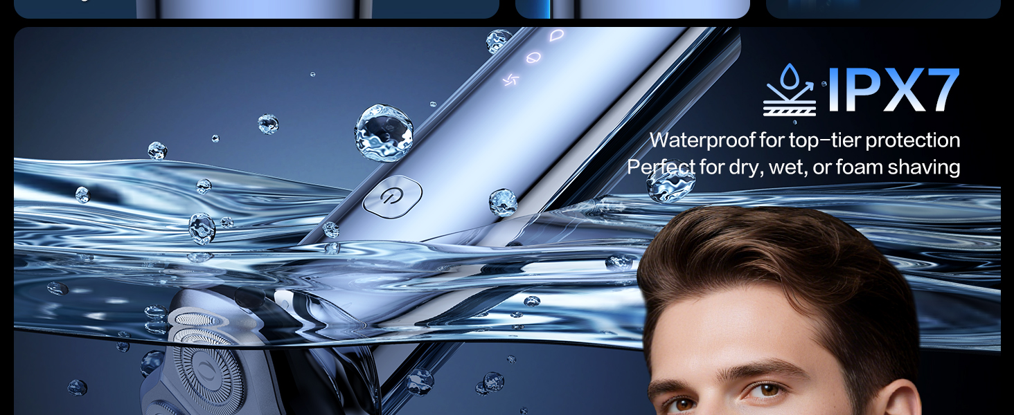 Cordless Beard and Face Shaver – Compact for Travel