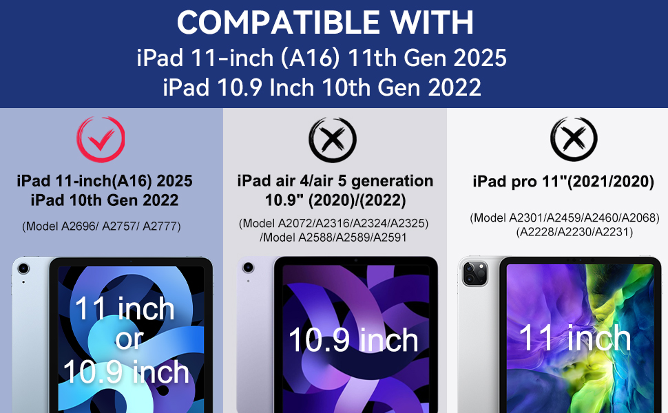 ipad 11 inch A16 case 2025 for kids