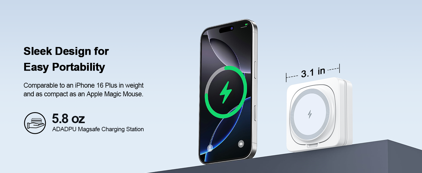 3 in 1 wireless charging station magsafe