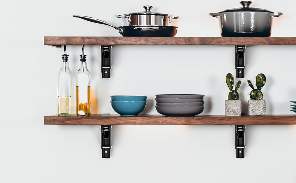 folding shelf brackets