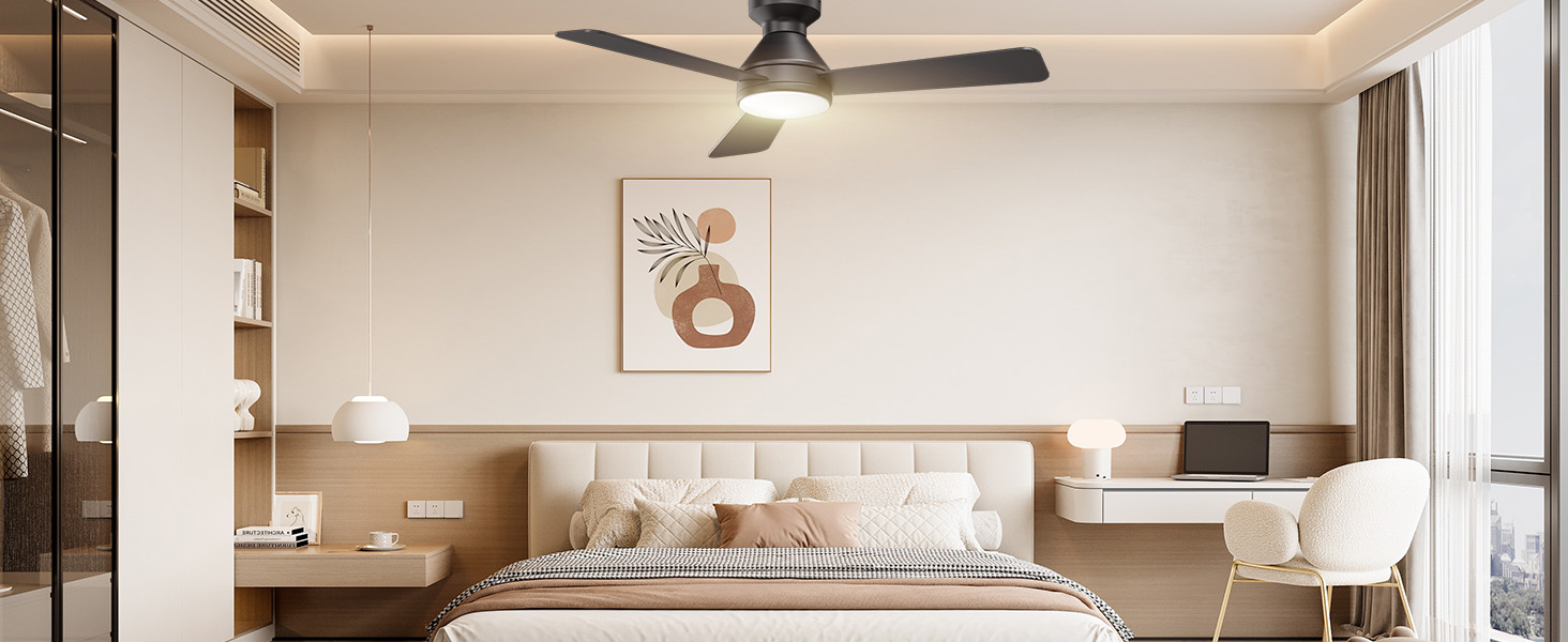 ceiling fans with lights and remote