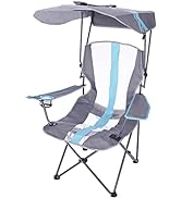 SwimWays Kelsyus Original Canopy Chair, Royal Blue, 37" x 24" x 58", (Model: 6061690)