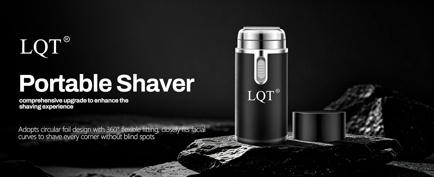 LQT Portable Electric Shaver for Men