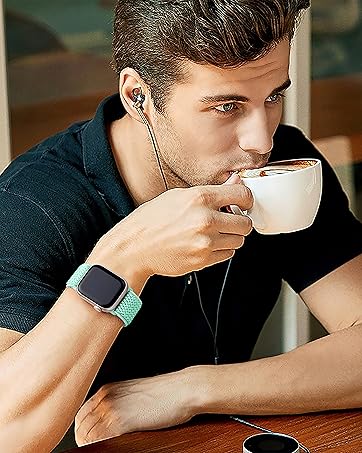Maledan 10 Pack Compatible with Apple Watch Band 38mm 40mm 41mm 42mm 44mm 45mm 49mm Women Men