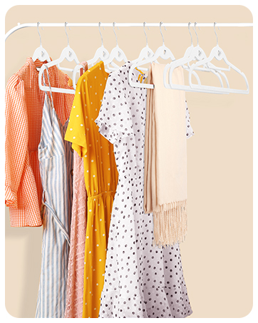 White Clothes Hangers