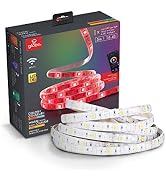 Globe Electric 50053 Collection Smart Strip Light, 16.4 Feet, Multi-Color