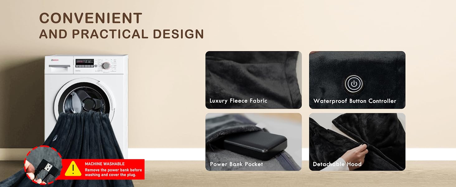 electric blanket rechargeable