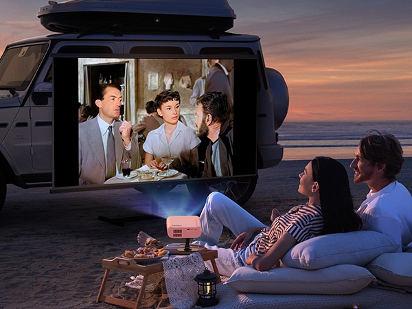 mini Projector outdoor