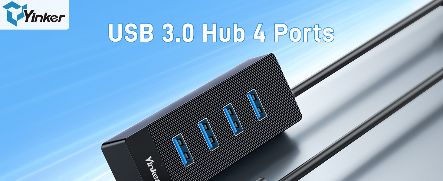 4 Port USB 3.0 Hub