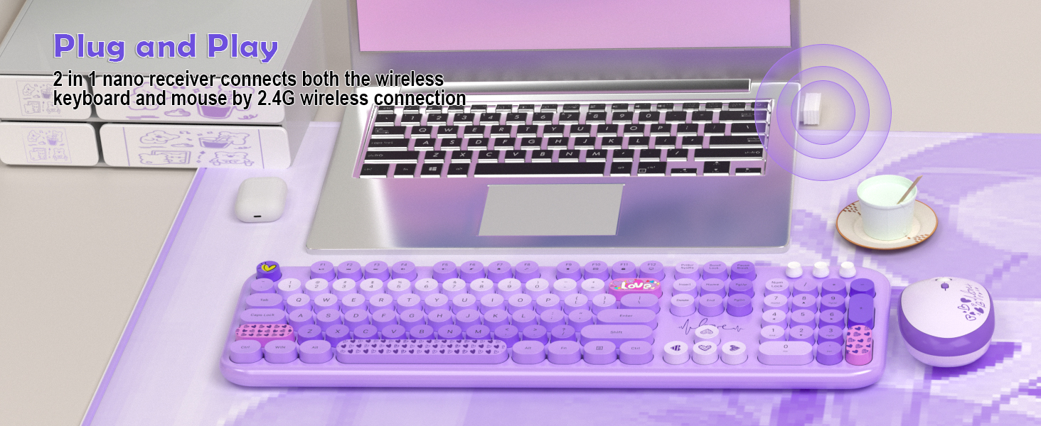 Wireless Keyboard and Mouse