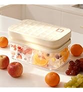 Ice Cube Tray - Freezer Ice Tray Ice Mold Ice Maker for Drinks Whiskey Beer Cocktail Coffee, Tran...