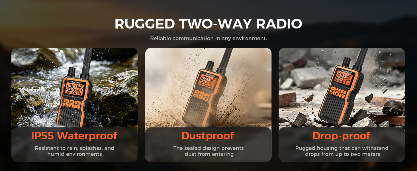 Multifunctional Two-Way Radio