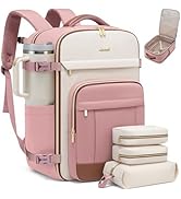 LOVEVOOK Travel Backpack for Women &amp; Men - 17.3 Inch Carry On Backpack &amp; Personal Item Backpack f...