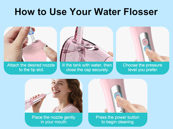 h2ofloss electric toothbrush and water flosser combo