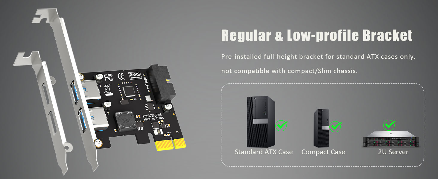 PCIe USB Expansion Card