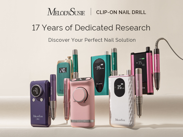 MelodySusie Professional Portable Nail Drill