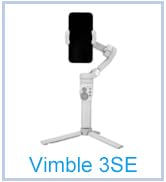 Gimbal Stabilizer for Smartphone - Feiyu Vimble 3SE, 3-Axis Phone Gimbal for VLOG/TIK Tok/YouTube...