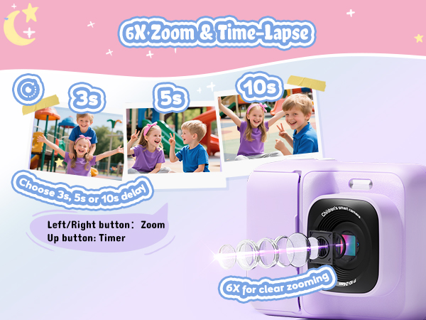 kids camera for kids Christmas gifts for 10 year old girl instant camera kids camera instant print