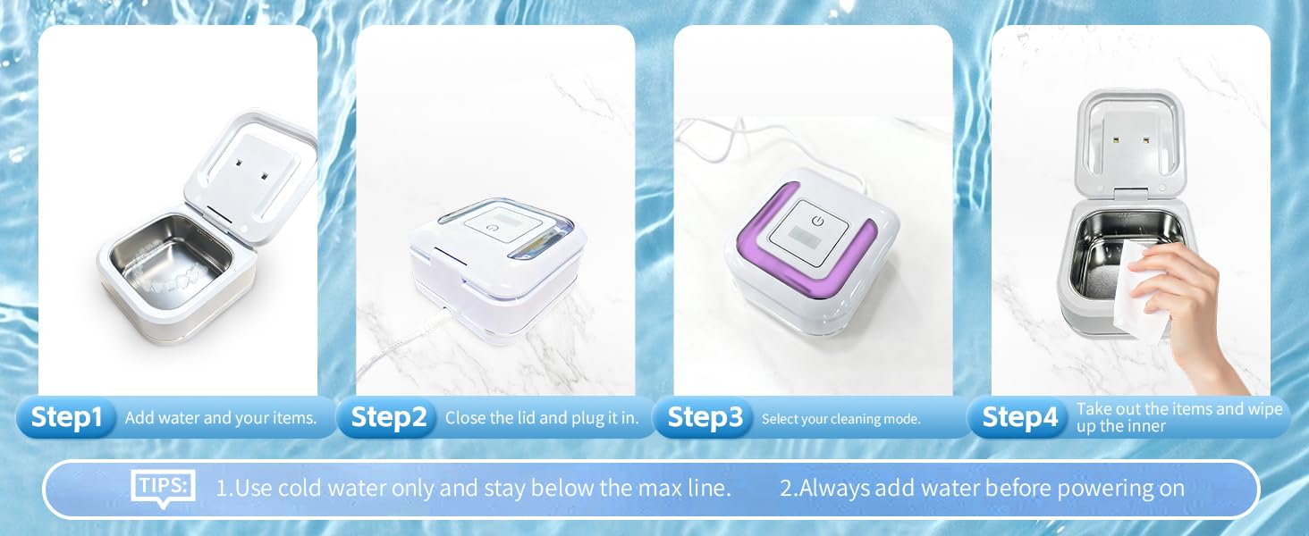 ultrasonic invisalign cleaner sonic denture cleaner ultrasonic mouth guard cleaner