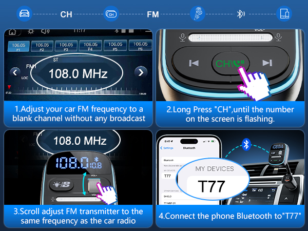 Bluetooth FM Transmitter