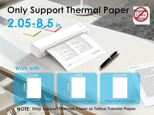 Portable Thermal Printer