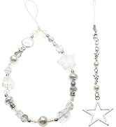 CMVFYL Beaded Camera Wrist Strap, Cute Phone Charms Strap, Pearl Bracelet Wrist Strap, Phone Keyc...