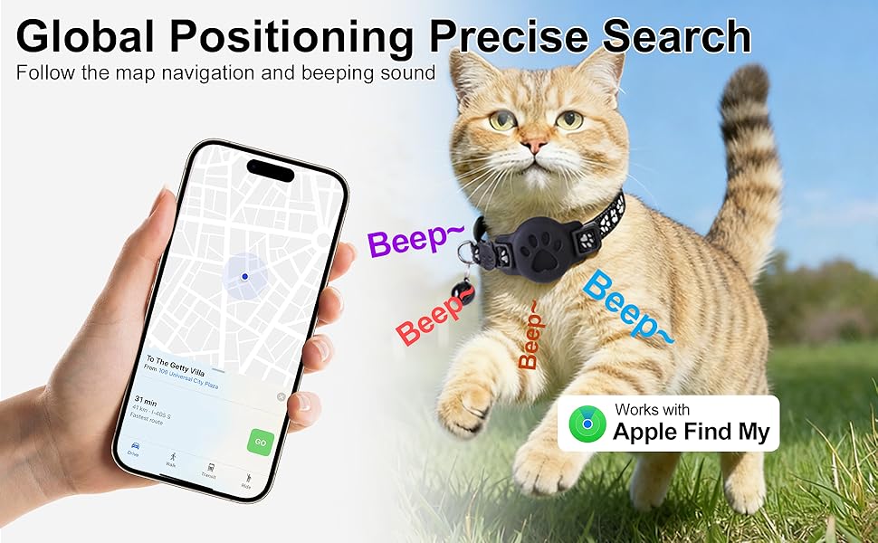 GPS Cat Collar,breakaway cat collars,cat collar with bells,cat tracker collar,kitten collars