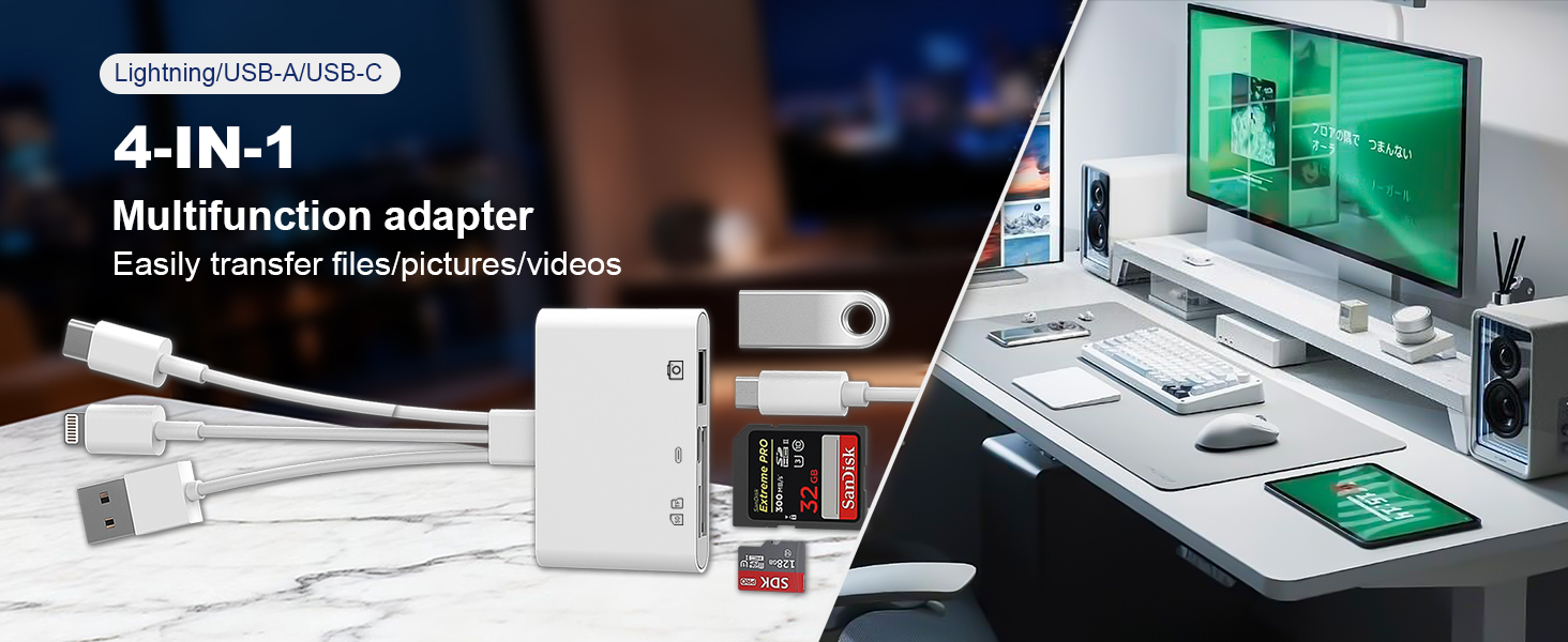 SD card reader for iPhone