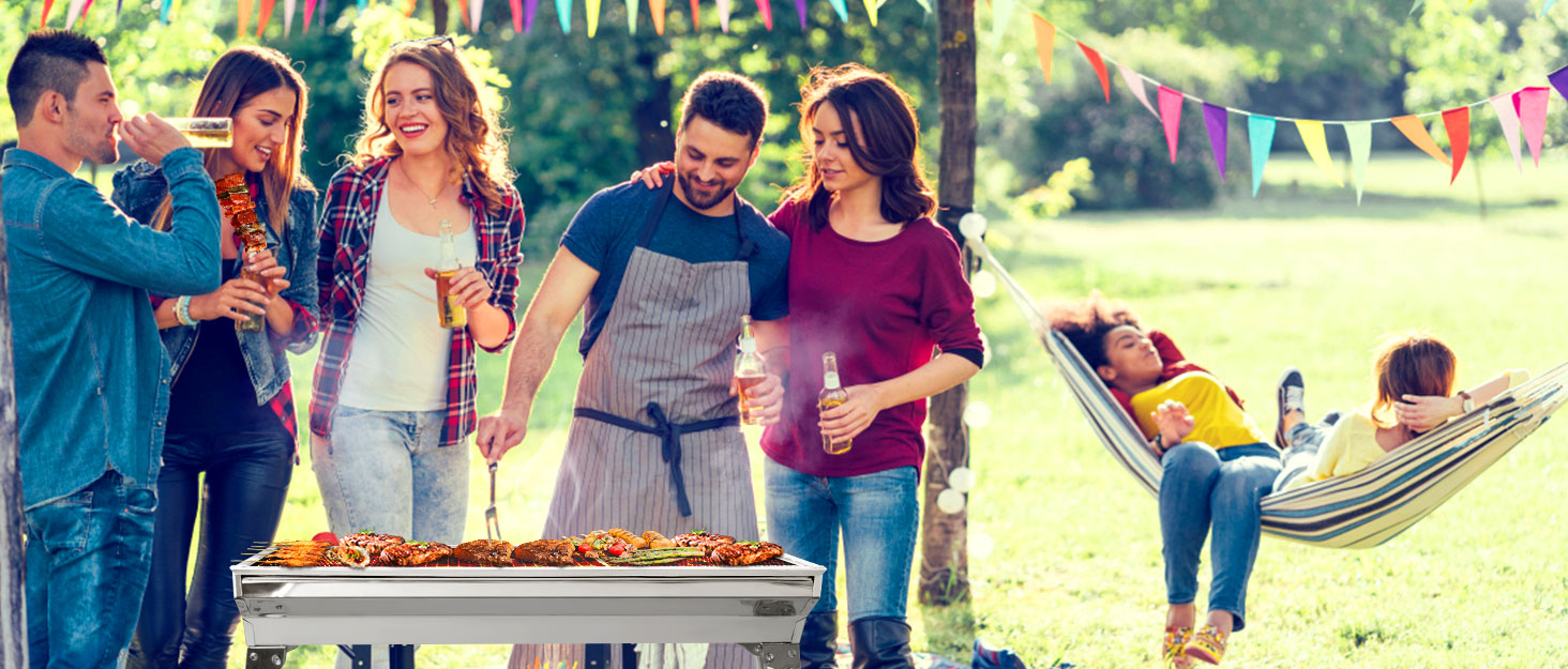 Portable Charcoal Grill