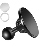 EEEKit Magnetic Phone Holder Compatible with Ram Mount, Metal Mount with 17mm to 25mm Aluminum Al...