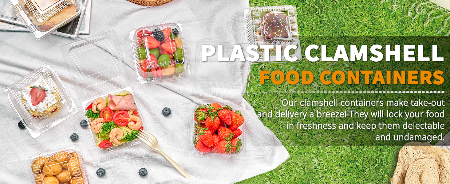 Clamshell Food Containers