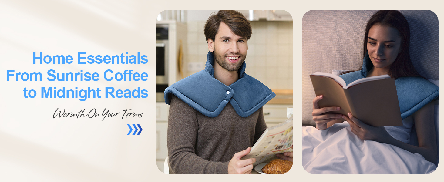 neck shoulder heating pad for neck pain electric