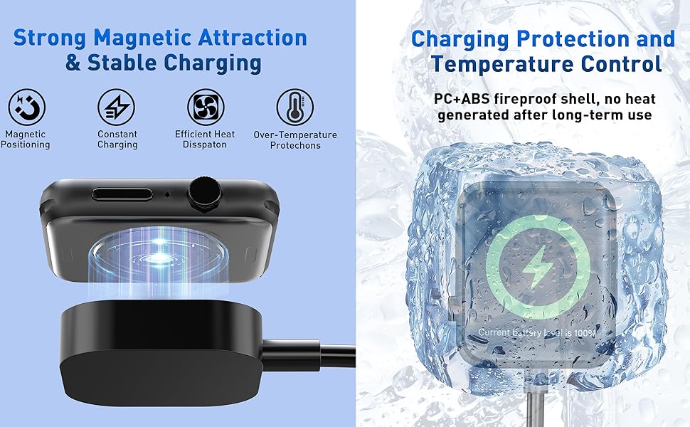 apple watch charger retractable cord