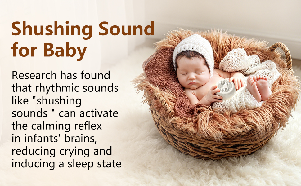 baby sleeping better shushing sound for baby 