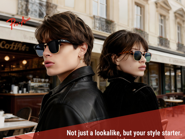 Pro Acme Semi-Rimless Polarized Sunglasses