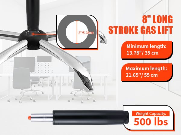 8" Long Stroke Gas Lift