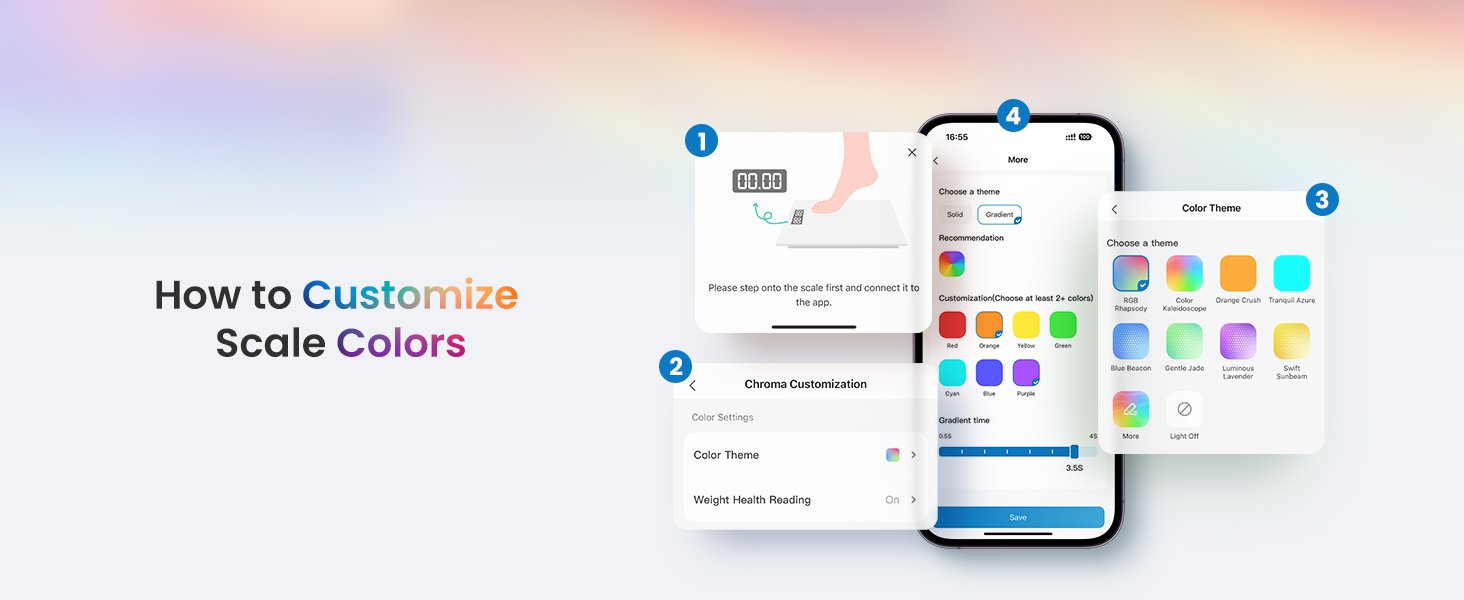 customize scale color
