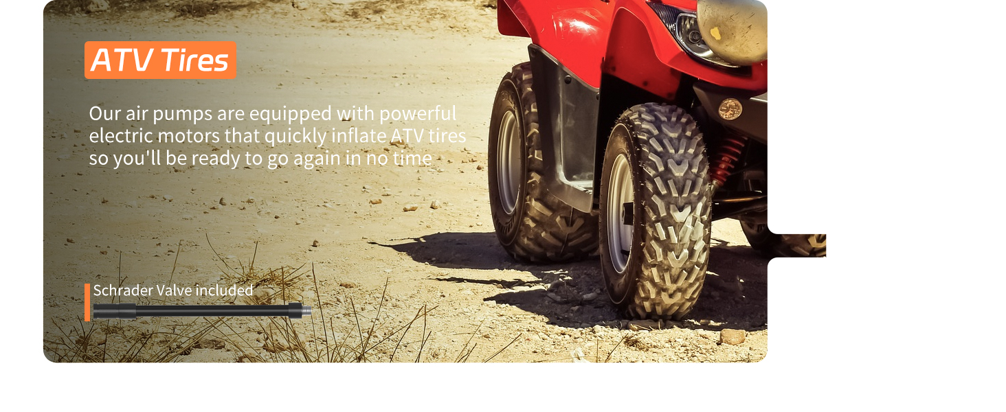 portable tire inflator for car