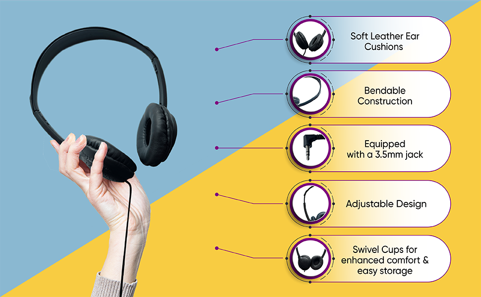 bulktech soft leather ear cushions