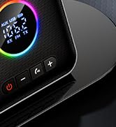 MOREGAX M10 RGB Upgraded Bluetooth 5.4 Audio Receiver Transmitter for TV Home Stereo/Speakers Blu...