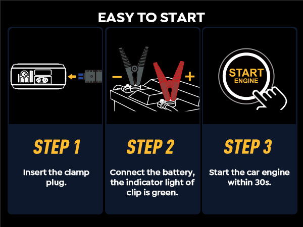 jump box car battery jumper starter portable jump starter jump pack car jumper cables box