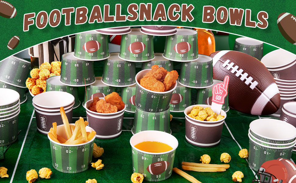 football party decorations