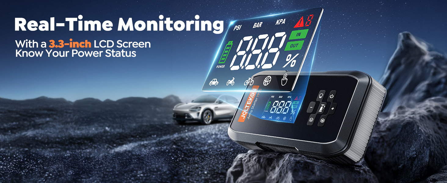 portable battery jump starter for car